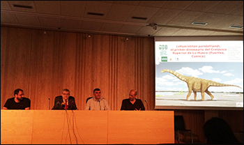 Presentación de “Lohuecotitan pandafilandi” en el Museo de Paleontología de Castilla-La Mancha en Cuenca